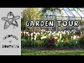 Celebration of April Garden Tour || Tulips || Tips for Hiding Bulb Foliage || Newly Planted Bed