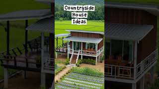 Amazing Countryside Home Designs for Families #HomeInspiration #HomeDesign #DreamHouse