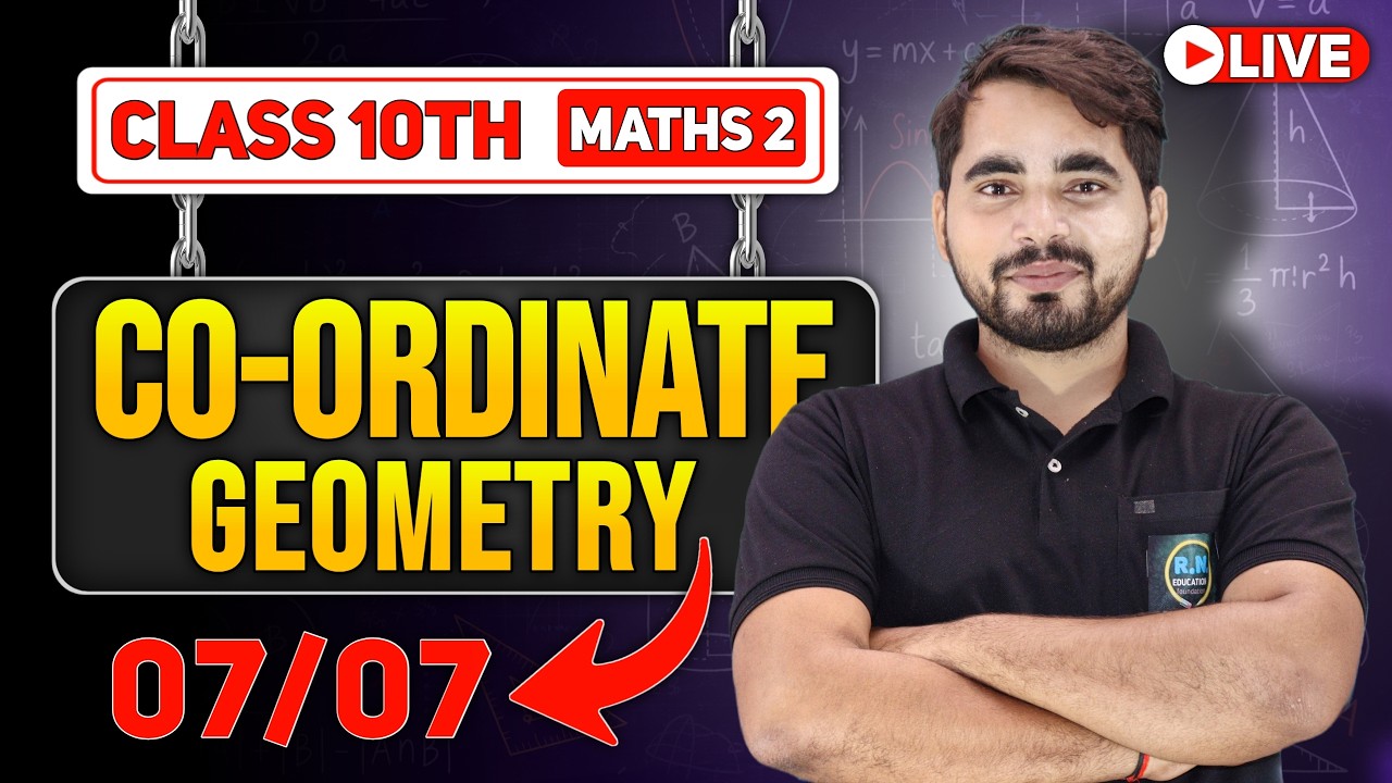 Class 10 Maths 2 | Co-ordinate Geometry Full Chapter | Maharashtra Board SSC | Shubham Sir