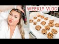 Weekly Vlog | New Fav Hair Tool, Using The Air Fryer & Chickpea COOKIES!