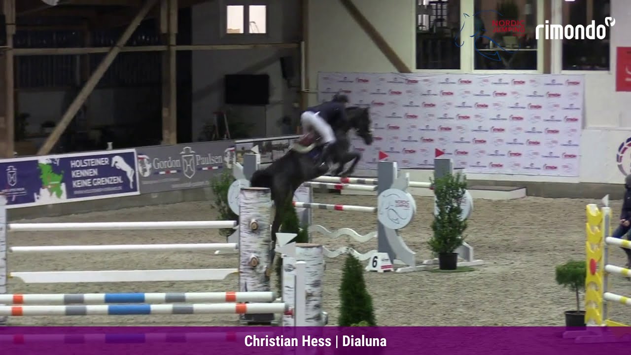 Nordic Jumping events 2020/2021: Dialuna & Christian Hess, Youngster-Springprüfung Kl. S*