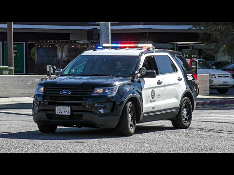 LAFD Rescue 63 & LAPD Pacific Unit Responding