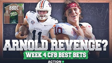 Can Jackson Arnold & Auburn UPSET Oklahoma? | College Football Week 4 Best Bets | BBOC
