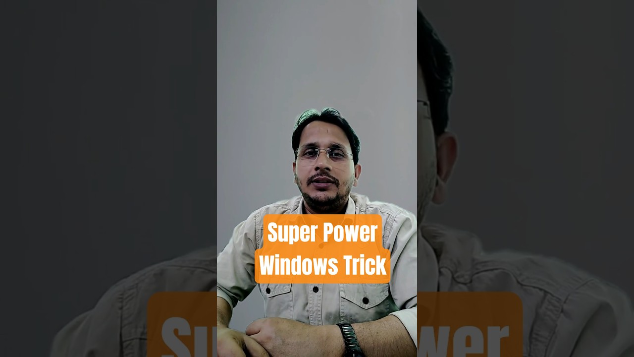 Find Anything Fast! 🔍 Windows Search Shortcut Trick 