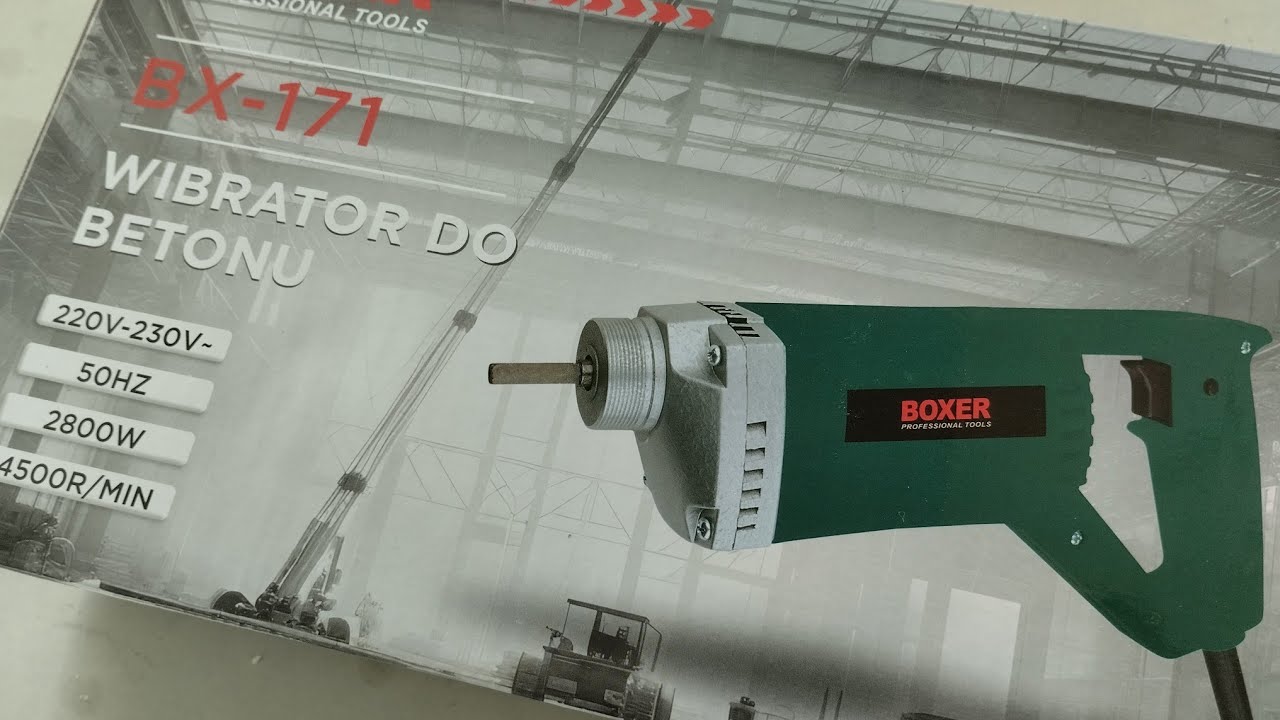 Бюджетный вибратор для бетона.