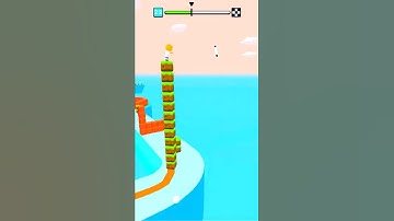Cube Surfer Gameplay - level 22 #shorts