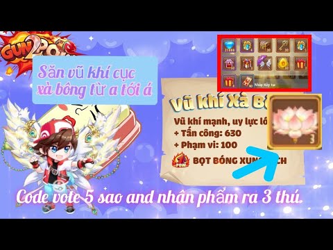 Video [ code gunpow 2 ] săn and teas vũ khí cục xà bông từ a... - youtube
