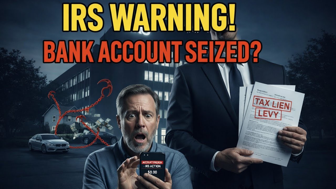 IRS Warning: Liens, Levies & Tax Seizure Explained 