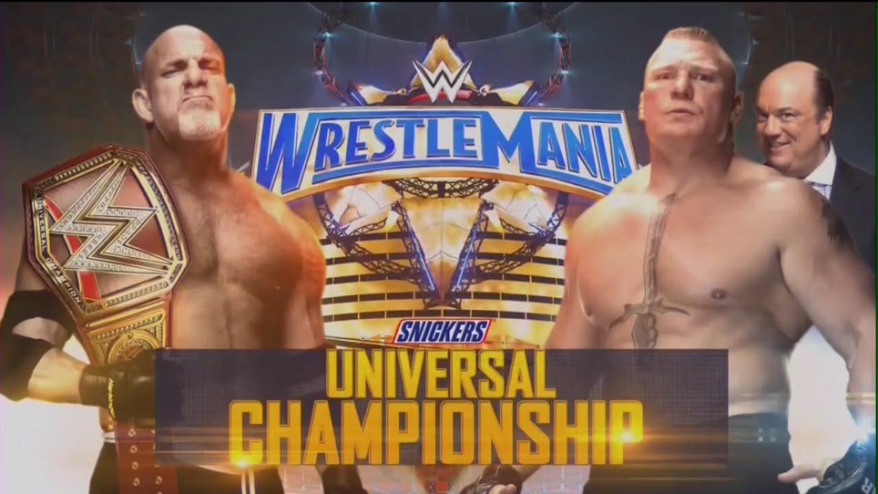 Wrestlemania 33: Brock Lesnar vs Goldberg - Promo | 1080p | HD