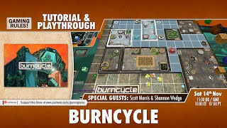 burncycle - Tutorial & Playthrough with Shannon and Scott Morris