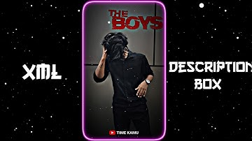 THE BOYS 😂🥵 || NEW XML FILE 🎟️🦋|| NEW TREND XML 👀💥 || NEW TREND💦💝 || @TIMEKAMU #xml #xml_file