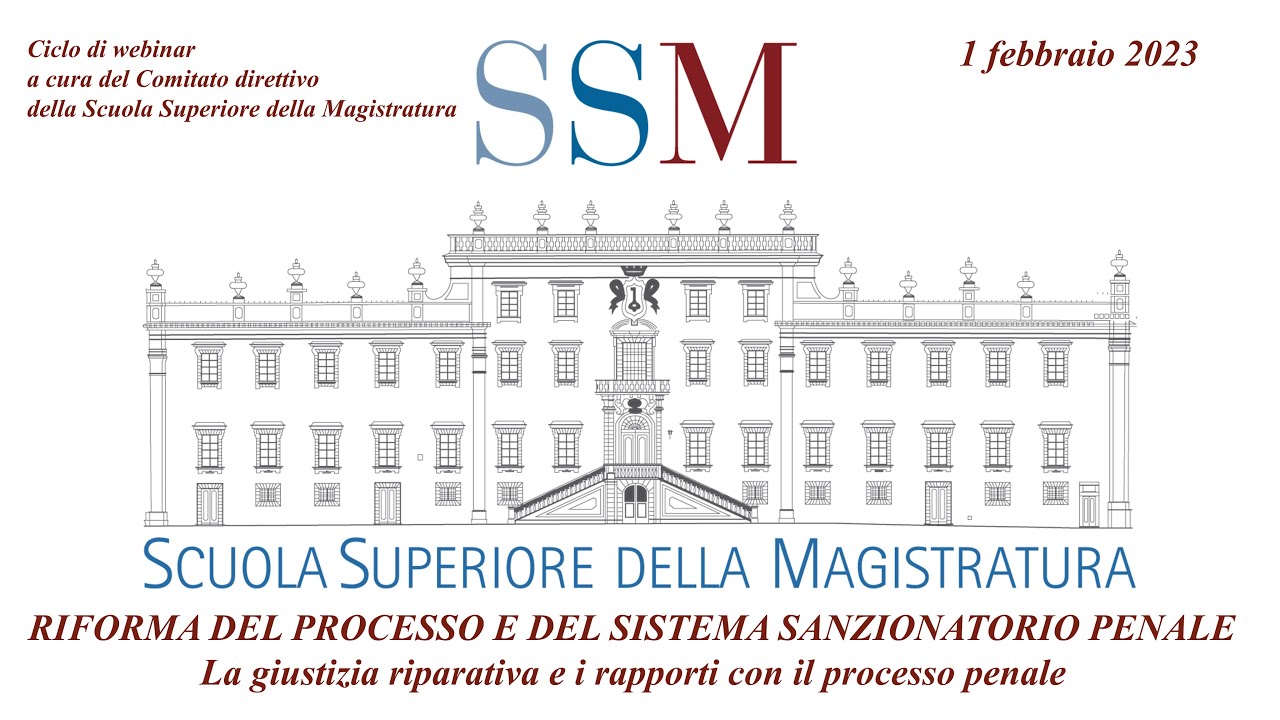 10. La giustizia riparativa e i rapporti con il processo penale