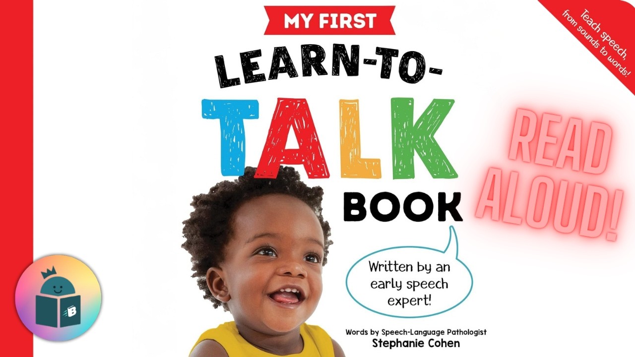 👶🗣️My First Learn-To-Talk Book - Language Development Read Aloud