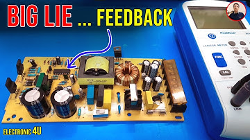 Why does the voltage in the feedback circuit not change?