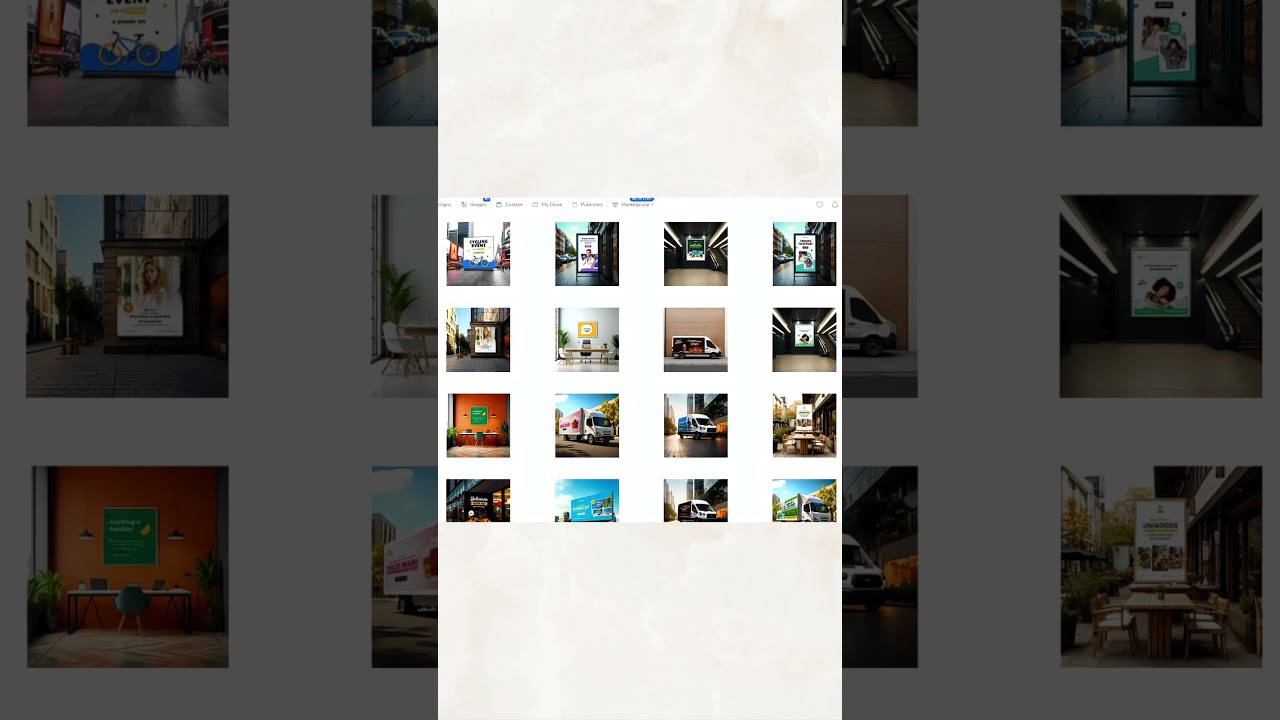 Create Pro-Level graphics using ClickDesigns! #mockup #graphicdesign