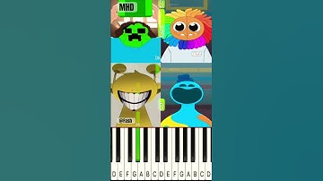Mangos Steve COMPLETE EDITION @fash - Piano Tutorial