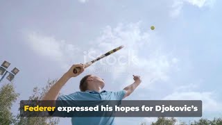 Roger Federer Hopes Novak Djokovic Smashes Every Tennis Record | Wimbledon 2024 Highlights Tennis Record 2024