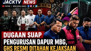 Kasus Dugaan Suap Dapur MBG Terungkap, Tersangka GHS Resmi Ditahan.