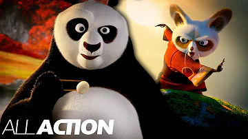 Master Shifu Teaches Po Kung Fu | Kung Fu Panda (2008) | All Action
