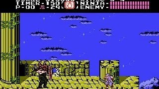 Stupid boss battles, Ninja Gaiden (NES), Malth screenshot 5