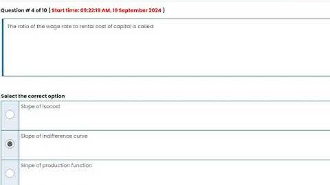 ECO-402 Microeconomics Quiz-03 |By Virtual University |Online VU