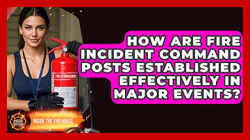 How Are Fire Incident Command Posts Established Effectively In Major Events? - Inside the Firehouse
