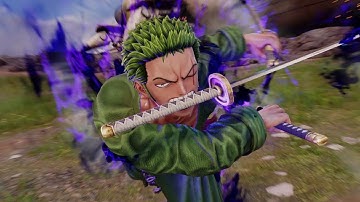 ZORO 30+ HIT COMBO + NARUTO CHAIN ULTIMATE ATTACK - JUMP FORCE Open Beta
