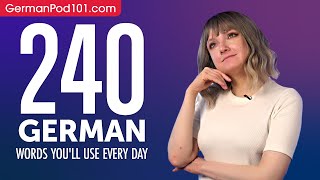 240 German Words Youll Use Every Day - Basic Vocabulary 64