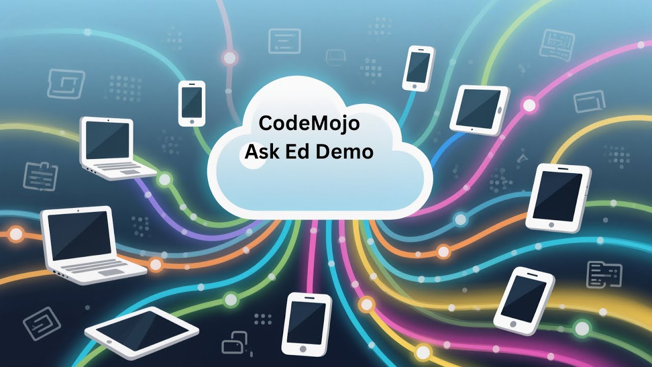 Ask Ed GPT + Code Mojo: Build a Full Website in Minutes with Synthetic Intelligence | LIVE Demo