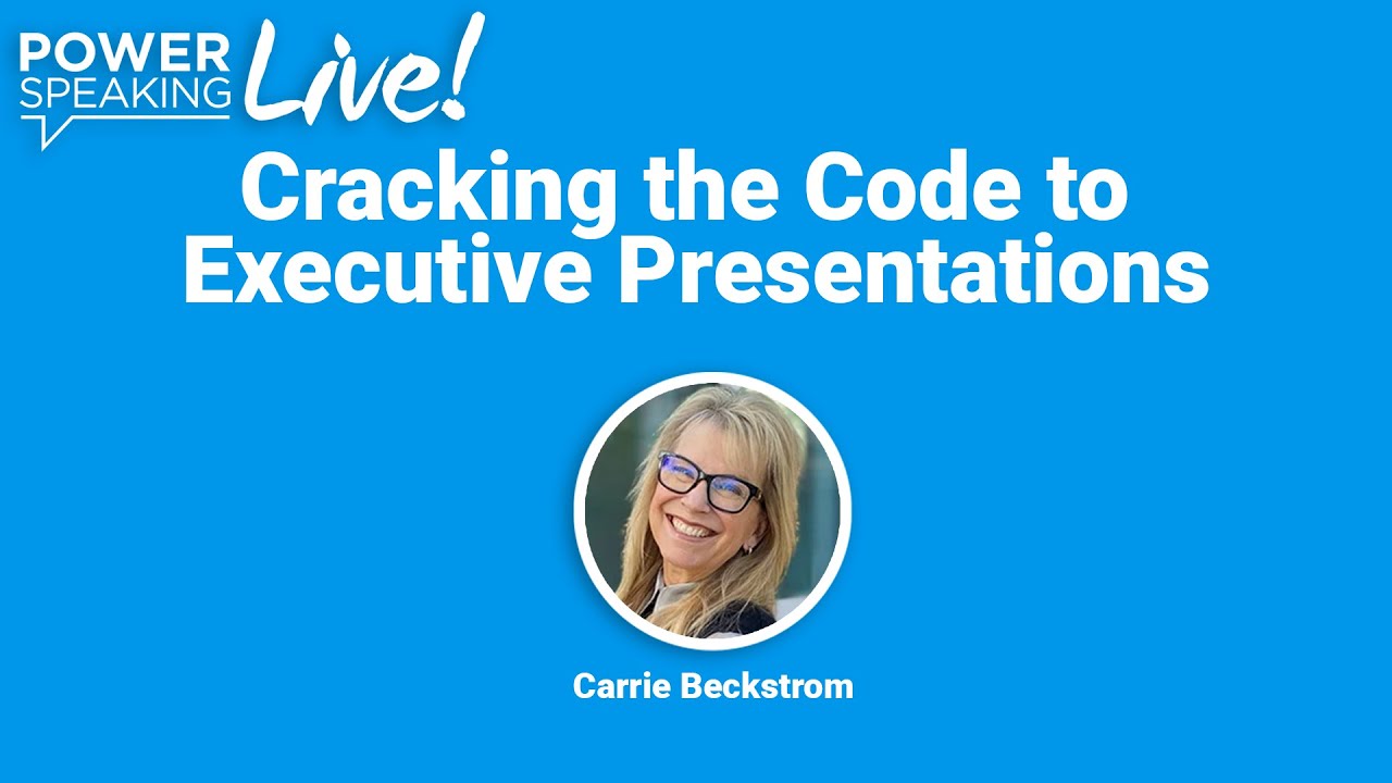 Cracking the Code to Executive Presentations
