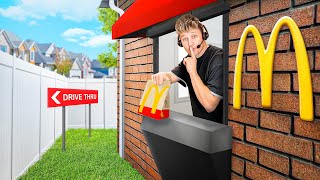 I Built a SECRET McDonalds in my House! by Drew Dirksen 868,909 views 1 month ago 10 minutes, 40 seconds