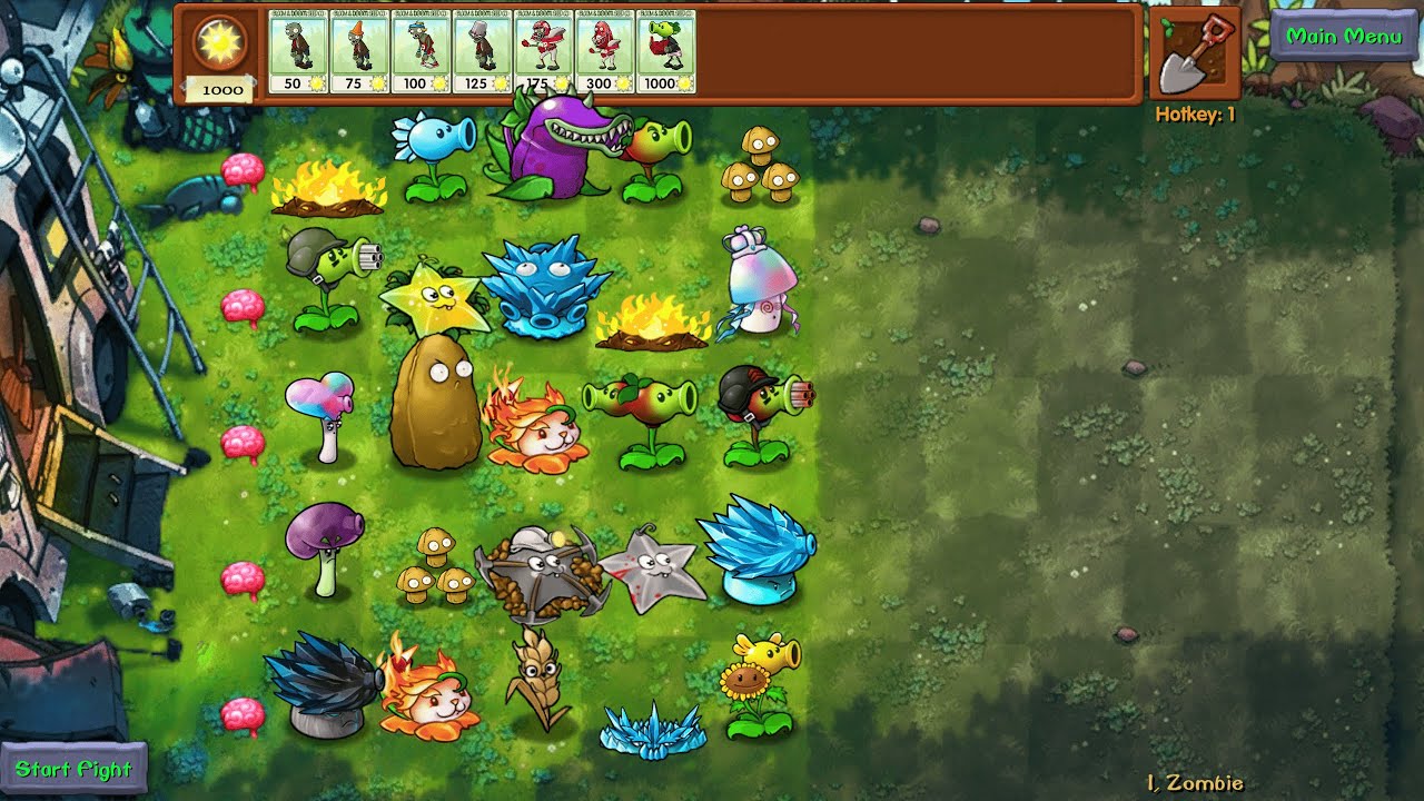 2nd-times-defeating-all-plants-no-shovel-puzzle-pvz-fusion-2-1-3