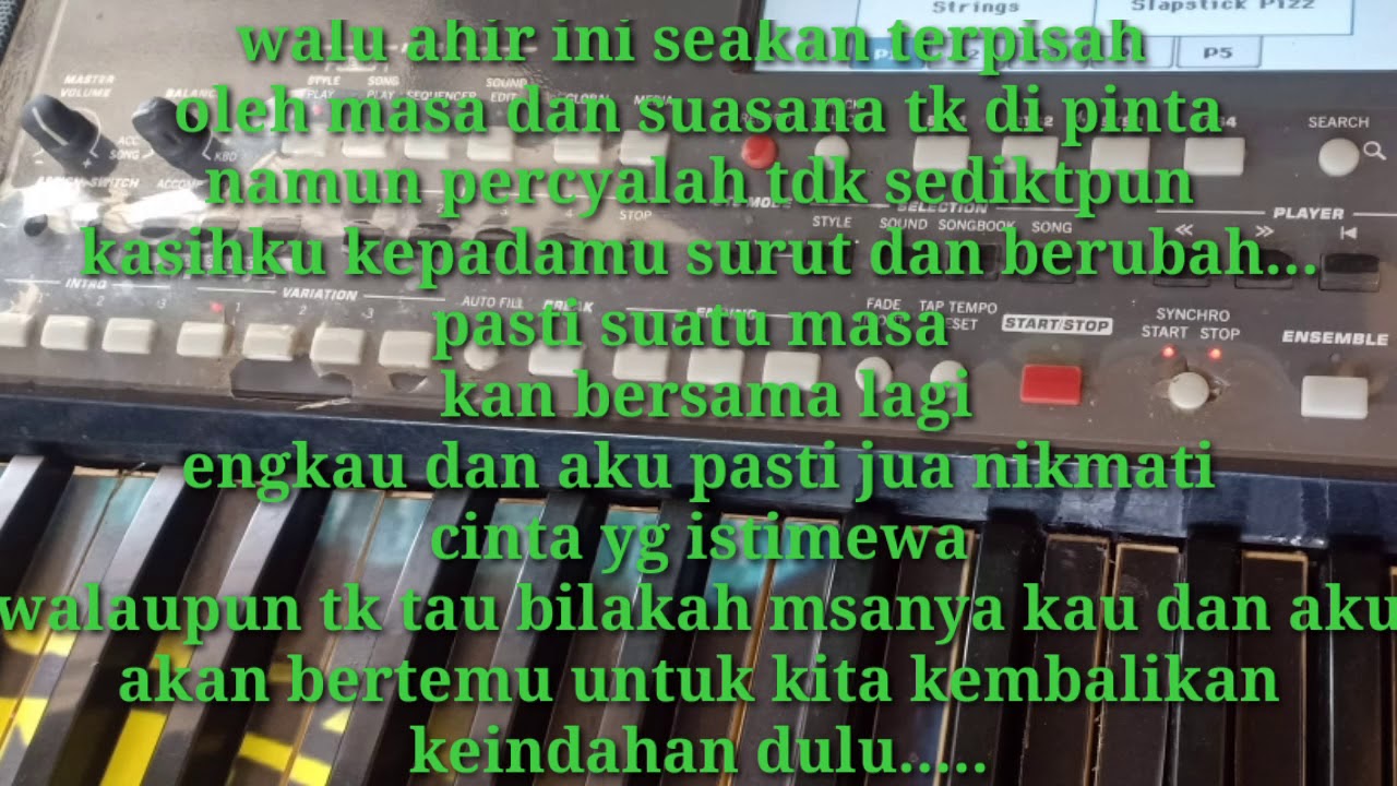 Satu nama tetap di hati karaoke lirik cover - YouTube