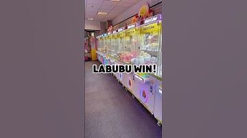 Mysterieuze Klauwmachine → Labubu WIN! 🤯✨#labubu #popmart #blowup