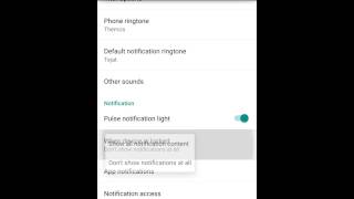 Disable lockscreen notification on Android 5.0 Lollipop screenshot 3