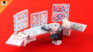 Lego Work Desk - Iron Man Hall of Armor (Tutorial) screenshot 5