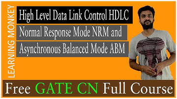 High Level Data Link Control HDLC Normal Response Mode NRM and Asynchronous Balanced Mode ABM Les 31