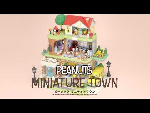 Peanuts Miniature Town - [Hachette Collections Japan] - YouTube