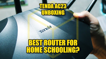 UNBOXING | TENDA AC23 (ASMR)