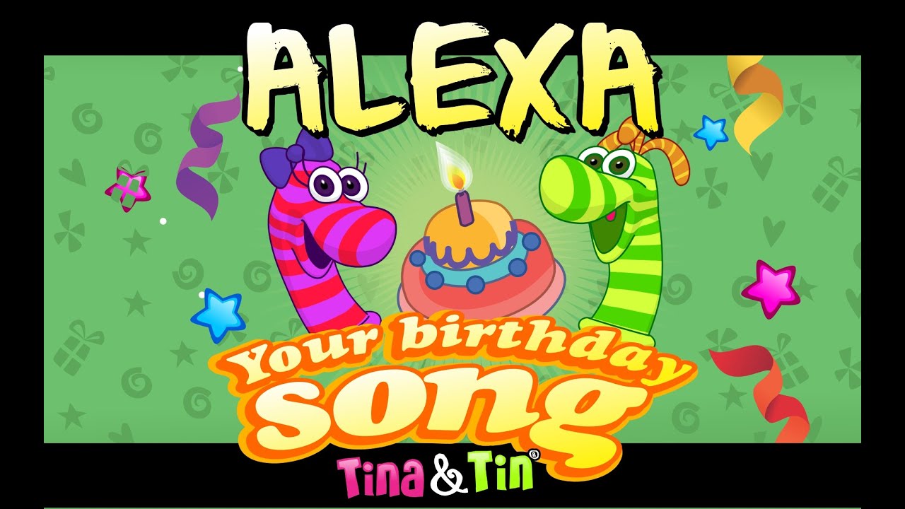 Tina & Tin Happy Birt   hday ALEXA (Personalized Songs For ..., happy birthday penny cake images