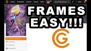 How To Add Frames To Your Comic At Global Comix