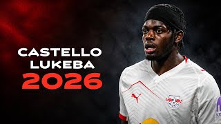 Castello Lukeba 2026 - Defensive Skills, Tackles, Passes & Assists | HD