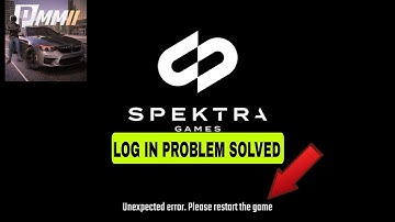 parking master multiplayer 2 log in problem solved | unexpected error please restart the game