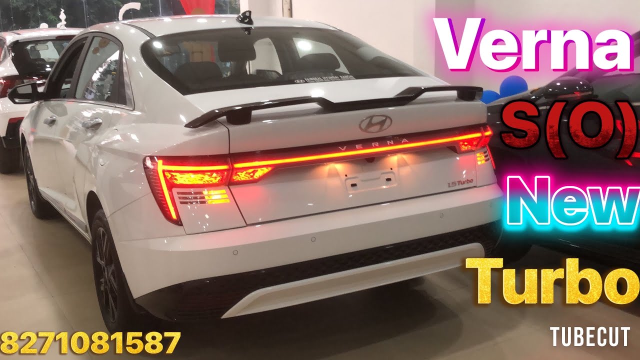 Hyundai Verna s optional turbo new model 2025 | 