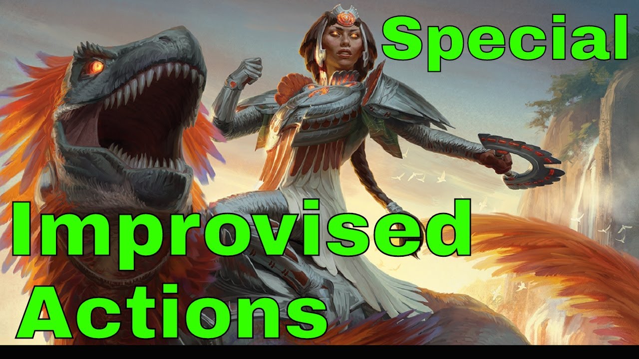 dm tips satine D&D (5e): Special Improvised & Unusual Actions