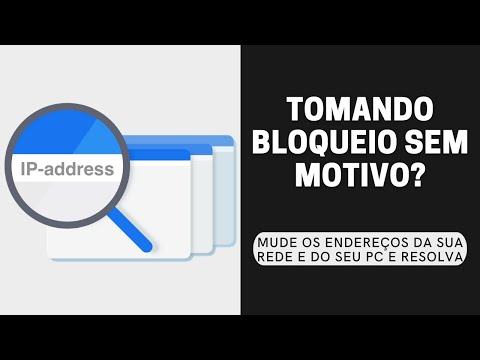 Como Mudar Endereço IP e MAC do computador pra evitar bloqueios!