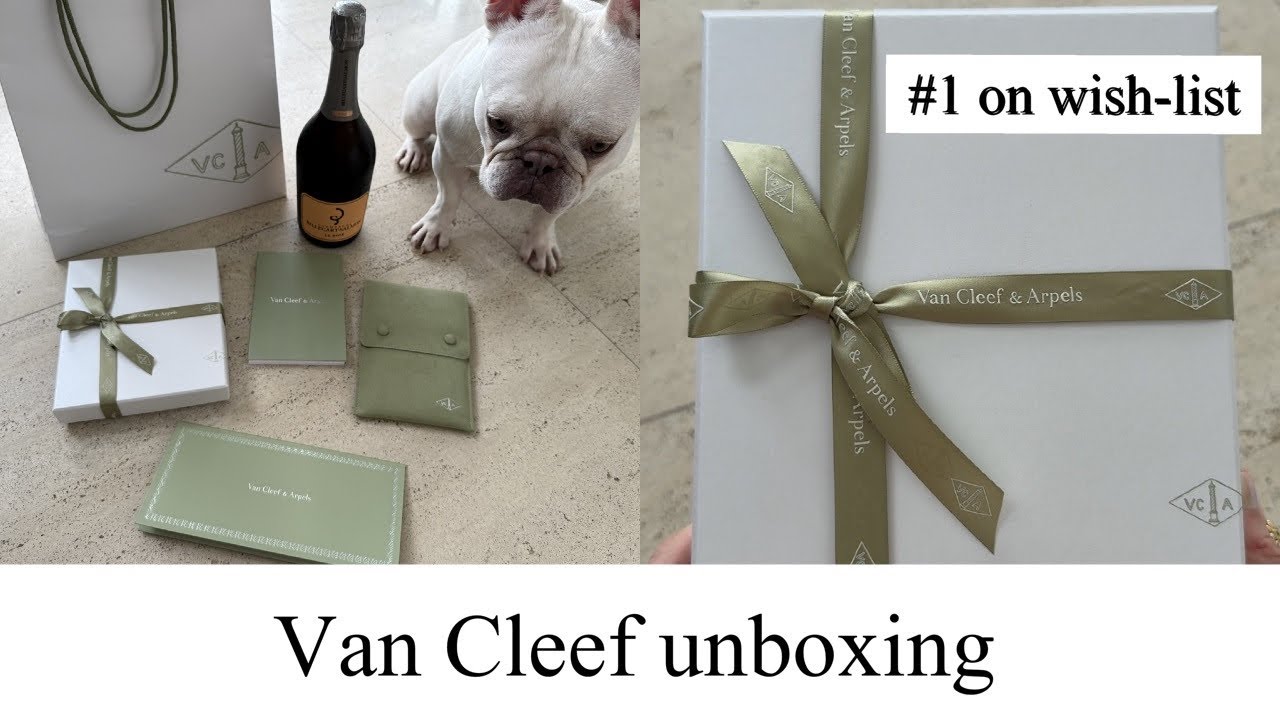 Распаковка Van Cleef & Arpels 2026 | Обзор бриллиантового колье Alhambra, стилизация и модные фот...