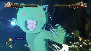 Naruto Shippuden: UNS4 Road to Boruto | Jiraiya(Frog Costume) vs. Ao