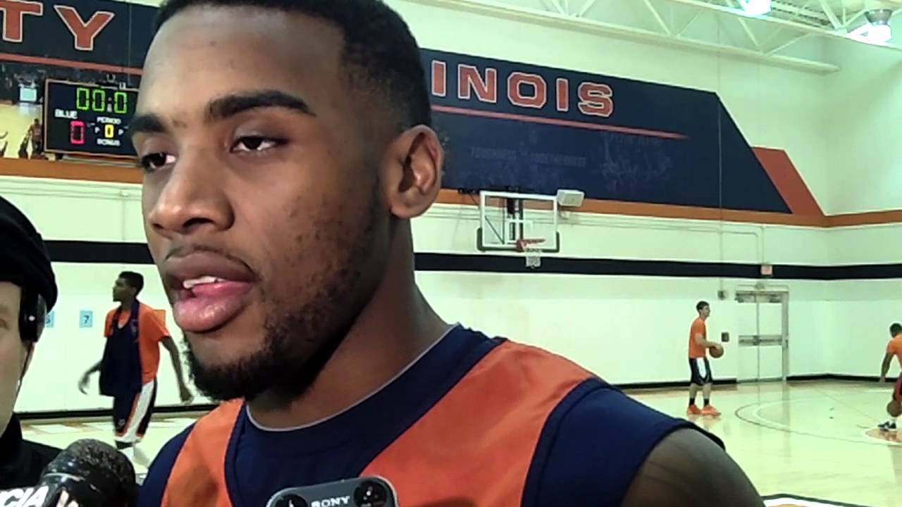 Rayvonte Rice Practice Interview 12/12/13 - YouTube