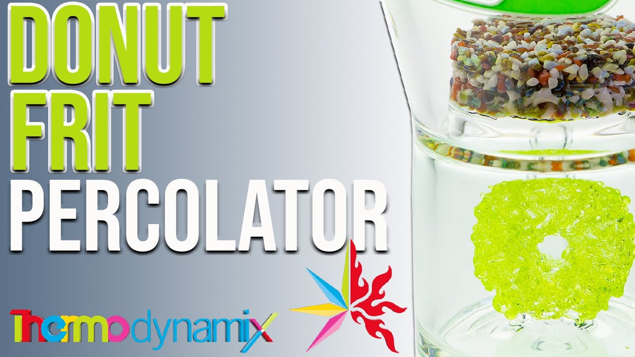 Donut Frit Percolator IN ACTION!